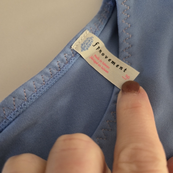 NWT Free People Movement Open Back Top - Picture 5 of 7